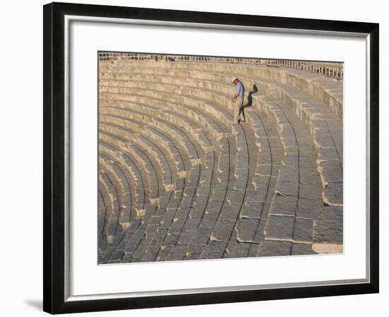 Archaeological Site, Jerash, Jordan, Middle East-Alison Wright-Framed Photographic Print