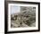 Archaeologists Excavating Ancient Ruins on the Acropolis, Athens, 1890s-null-Framed Giclee Print