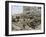 Archaeologists Excavating Ancient Ruins on the Acropolis, Athens, 1890s-null-Framed Giclee Print