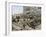 Archaeologists Excavating Ancient Ruins on the Acropolis, Athens, 1890s-null-Framed Giclee Print