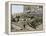 Archaeologists Excavating Ancient Ruins on the Acropolis, Athens, 1890s-null-Framed Premier Image Canvas