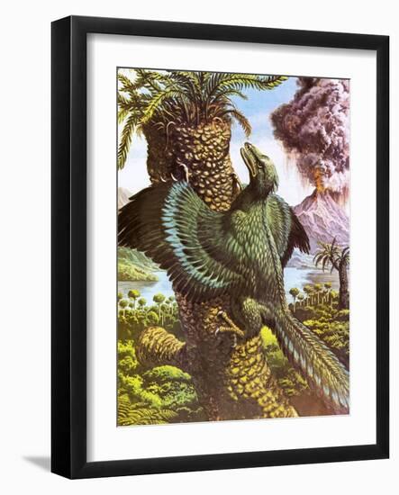 Archaeopteryx-Payne-Framed Giclee Print