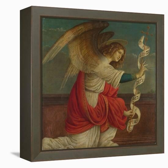 Archangel Gabriel (Panel from an Altarpiece: the Annunciatio), before 1511-Gaudenzio Ferrari-Framed Premier Image Canvas