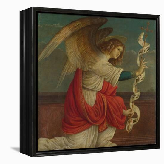 Archangel Gabriel (Panel from an Altarpiece: the Annunciatio), before 1511-Gaudenzio Ferrari-Framed Premier Image Canvas