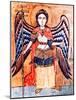 Archangel Michael Holding the Scales of Judgement-null-Mounted Giclee Print