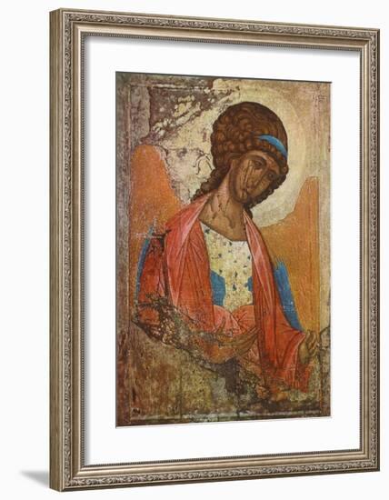 Archangel Michael-Andrei Rubljew-Framed Collectable Print