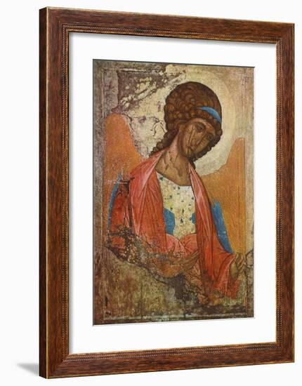 Archangel Michael-Andrei Rubljew-Framed Collectable Print