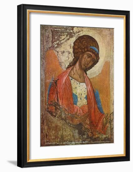 Archangel Michael-Andrei Rubljew-Framed Collectable Print