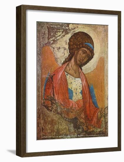 Archangel Michael-Andrei Rubljew-Framed Collectable Print