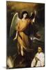 Archangel Raphael with Bishop Domonte, 17th Century-Bartolomé Esteban Murillo-Mounted Giclee Print