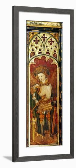 Archangels, One of the Nine Orders of Angels, Inferior Hierarchy, Detail of the Rood Screen, St.…-null-Framed Giclee Print