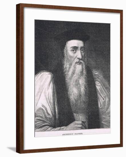 Archbishop Cranmer-null-Framed Giclee Print