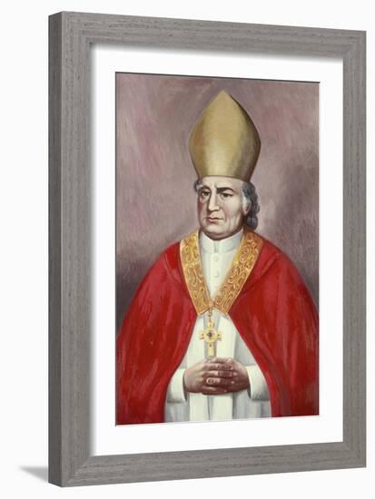 Archbishop John Carrol-Vittorio Bianchini-Framed Giclee Print