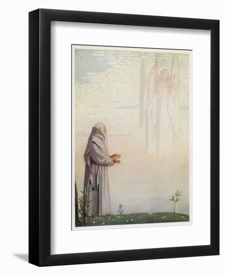 Archbishop of Canterbury Saint-Cayley Robinson-Framed Art Print