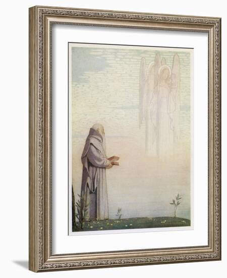 Archbishop of Canterbury Saint-Cayley Robinson-Framed Art Print