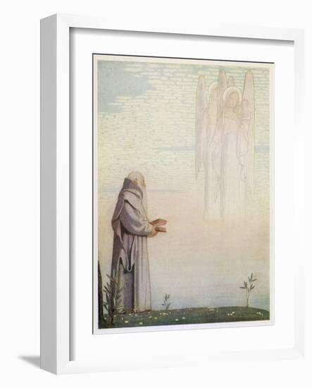 Archbishop of Canterbury Saint-Cayley Robinson-Framed Art Print