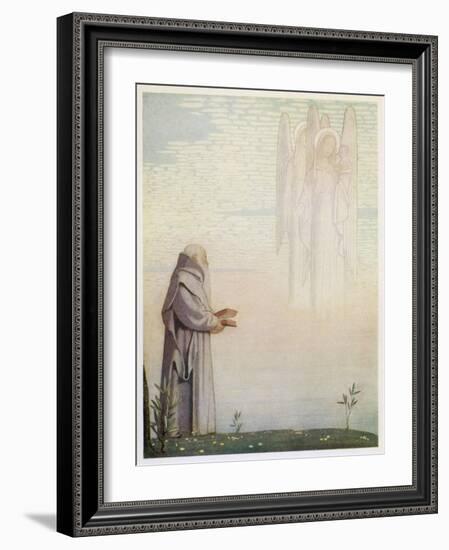 Archbishop of Canterbury Saint-Cayley Robinson-Framed Art Print