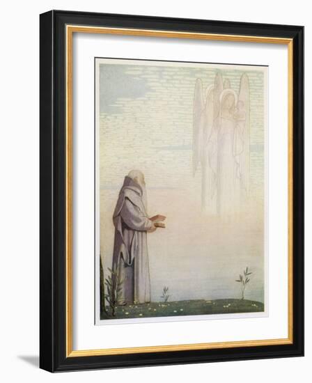 Archbishop of Canterbury Saint-Cayley Robinson-Framed Art Print