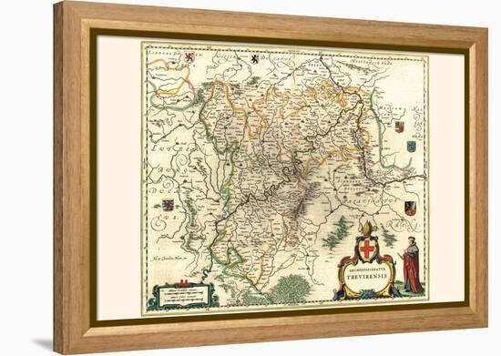 Archbishopric Of Trier-Willem Janszoon Blaeu-Framed Stretched Canvas