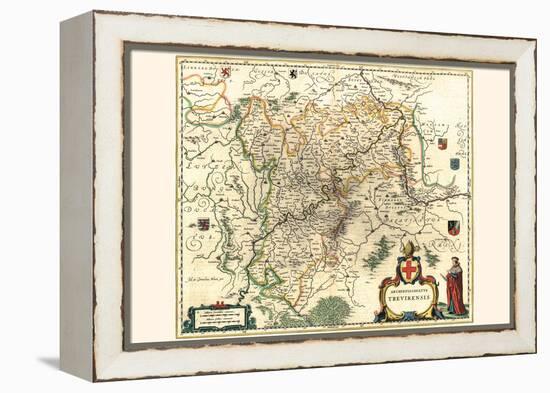 Archbishopric Of Trier-Willem Janszoon Blaeu-Framed Stretched Canvas