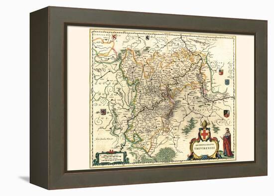 Archbishopric Of Trier-Willem Janszoon Blaeu-Framed Stretched Canvas