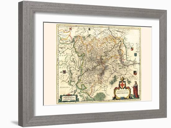 Archbishopric Of Trier-Willem Janszoon Blaeu-Framed Art Print