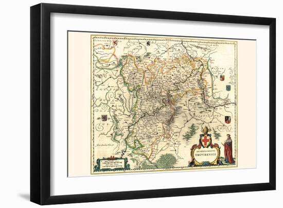 Archbishopric Of Trier-Willem Janszoon Blaeu-Framed Art Print