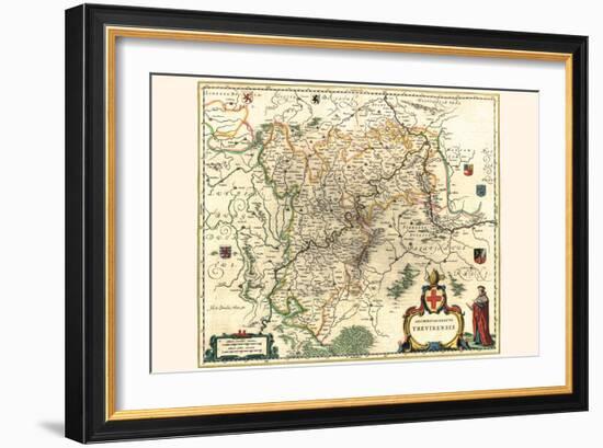 Archbishopric Of Trier-Willem Janszoon Blaeu-Framed Art Print