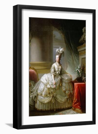 Archduchess Marie Antoinette (1755-1793), Queen of France - Marie Louise Elisabeth Vigee-Lebrun (17-Elisabeth Louise Vigee-LeBrun-Framed Giclee Print