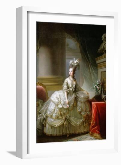 Archduchess Marie Antoinette (1755-1793), Queen of France - Marie Louise Elisabeth Vigee-Lebrun (17-Elisabeth Louise Vigee-LeBrun-Framed Giclee Print