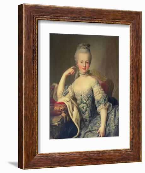 Archduchess Marie Antoinette Habsburg-Lotharingen (1755-93)-Martin van Meytens-Framed Giclee Print