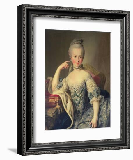 Archduchess Marie Antoinette Habsburg-Lotharingen (1755-93)-Martin van Meytens-Framed Giclee Print