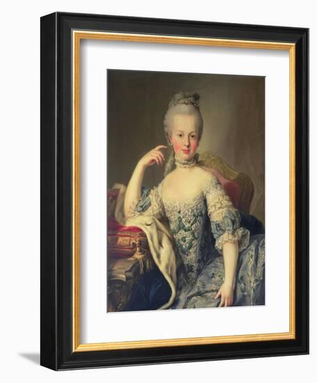 Archduchess Marie Antoinette Habsburg-Lotharingen (1755-93)-Martin van Meytens-Framed Giclee Print