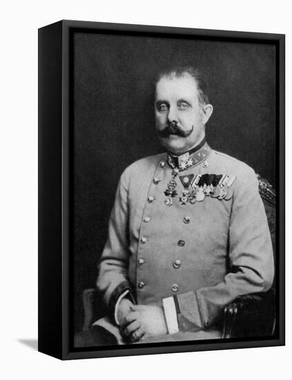 Archduke Franz Ferdinand of Austria, Early 20th Century-null-Framed Premier Image Canvas