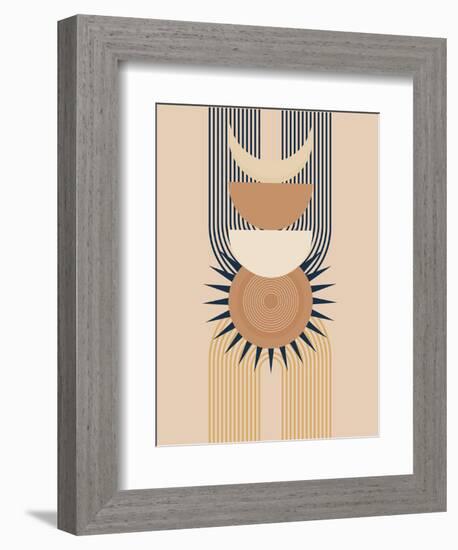 Arched Sun-Jesse Keith-Framed Art Print