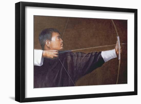 Archer, Bhutan-Lincoln Seligman-Framed Giclee Print