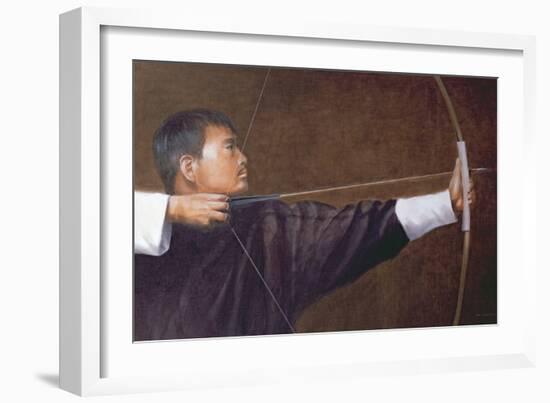 Archer, Bhutan-Lincoln Seligman-Framed Giclee Print