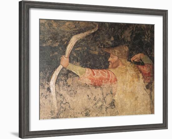 Archer Figure, Marfisa D'Este's Palace, Ferrara, Emilia-Romagna, Italy, 16th Century-null-Framed Giclee Print