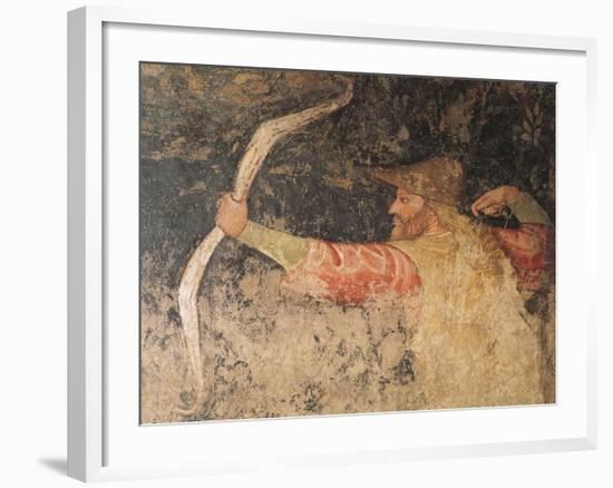 Archer Figure, Marfisa D'Este's Palace, Ferrara, Emilia-Romagna, Italy, 16th Century-null-Framed Giclee Print