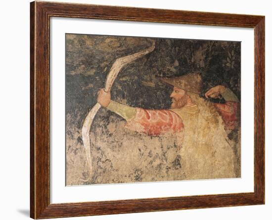 Archer Figure, Marfisa D'Este's Palace, Ferrara, Emilia-Romagna, Italy, 16th Century-null-Framed Giclee Print