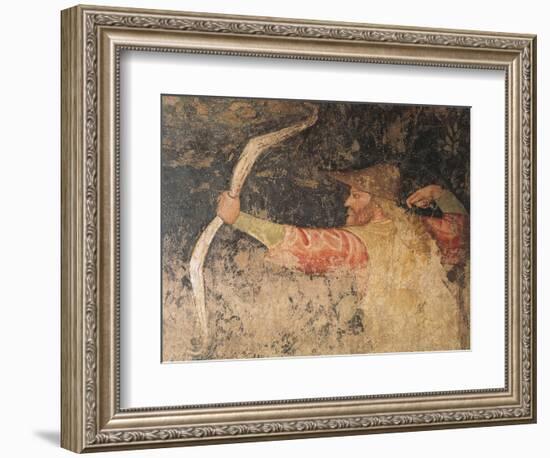 Archer Figure, Marfisa D'Este's Palace, Ferrara, Emilia-Romagna, Italy, 16th Century-null-Framed Giclee Print