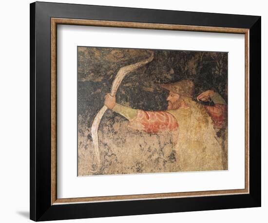 Archer Figure, Marfisa D'Este's Palace, Ferrara, Emilia-Romagna, Italy, 16th Century-null-Framed Giclee Print