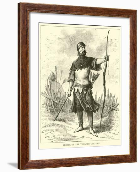 Archer of the Twelfth Century-null-Framed Giclee Print