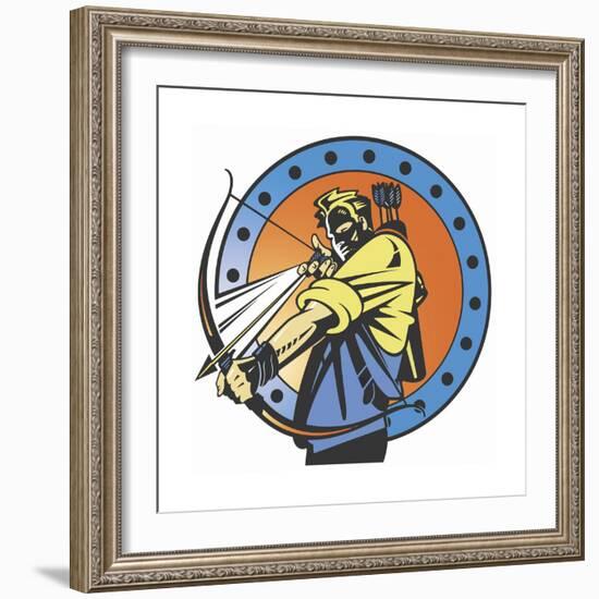 Archer-David Chestnutt-Framed Giclee Print