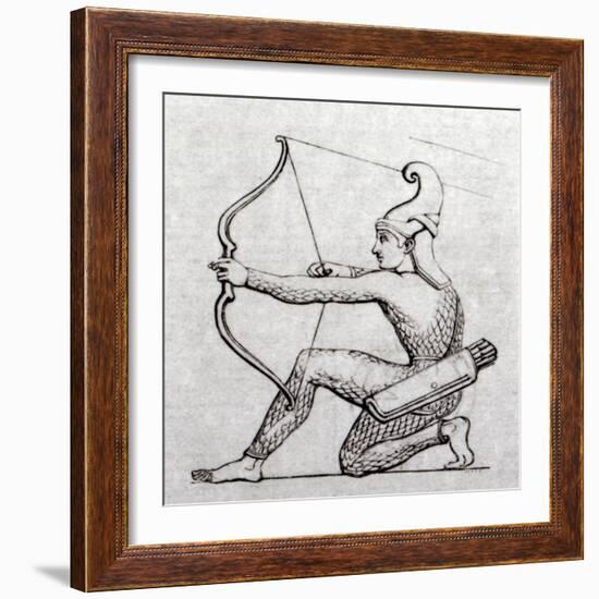 Archer--Framed Giclee Print
