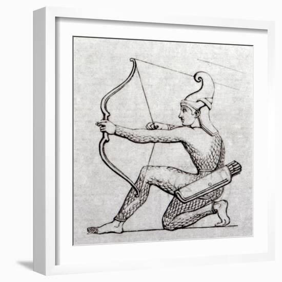 Archer--Framed Giclee Print