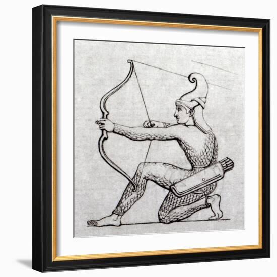 Archer-null-Framed Giclee Print