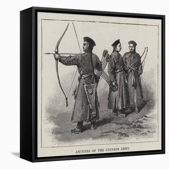 Archers of the Chinese Army-null-Framed Premier Image Canvas