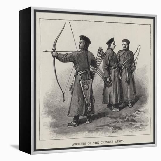 Archers of the Chinese Army-null-Framed Premier Image Canvas