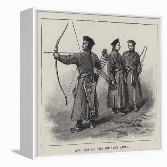 Archers of the Chinese Army-null-Framed Premier Image Canvas